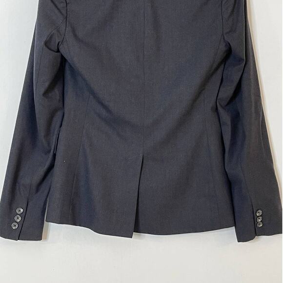 Banana Republic Women’s 100% Wool Black Stretch Blazer Jacket Size 0 Business - Picture 6 of 7